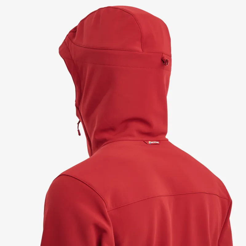 Montane Mens Windjammer XPD Hoodie Acer Red-6